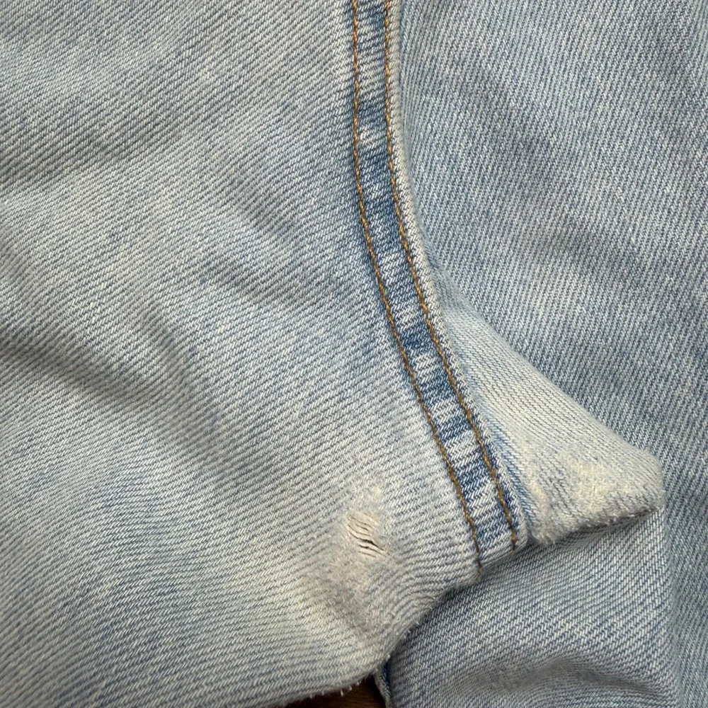Vintage Levi's 550 Jean Shorts Mens 38 Blue Relaxed Fit Cut Off Made in USA